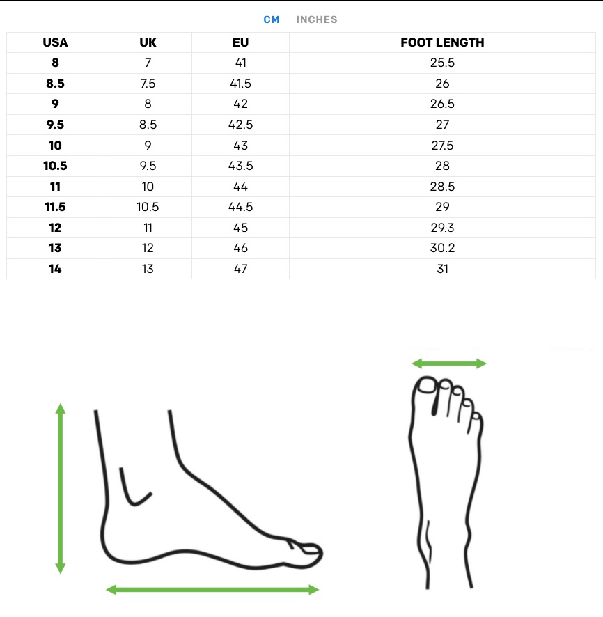 Grössentabelle_Grundéns_Deck-Boss Ankle Boot