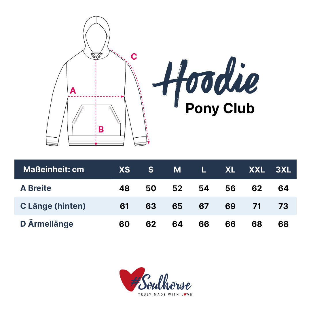 Soulhorse- Hoodie Pony Club