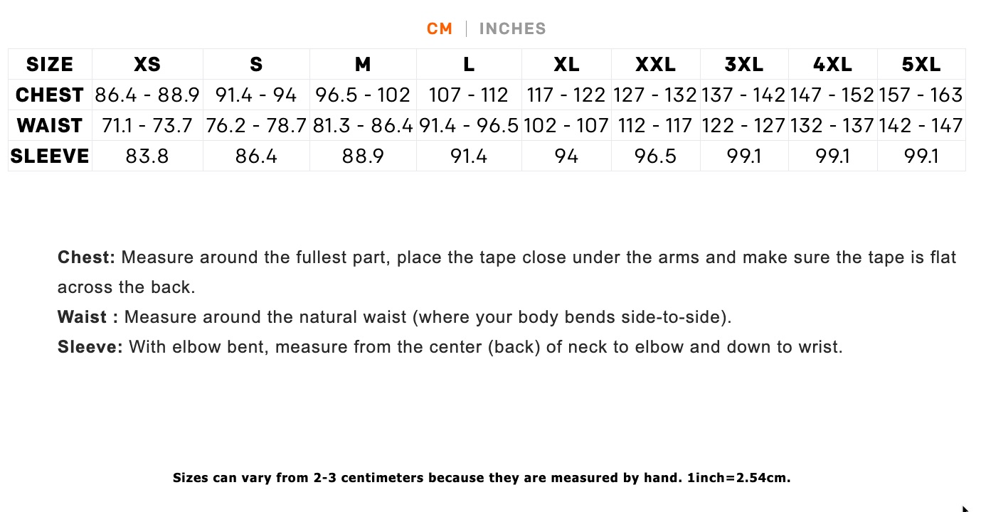 Grössentabelle_Grundéns_Neptune 319 Hooded Jacket