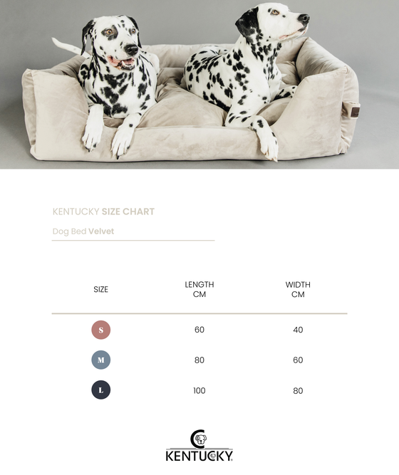 Kentucky Dogwear Hundebett Velvet Beige
