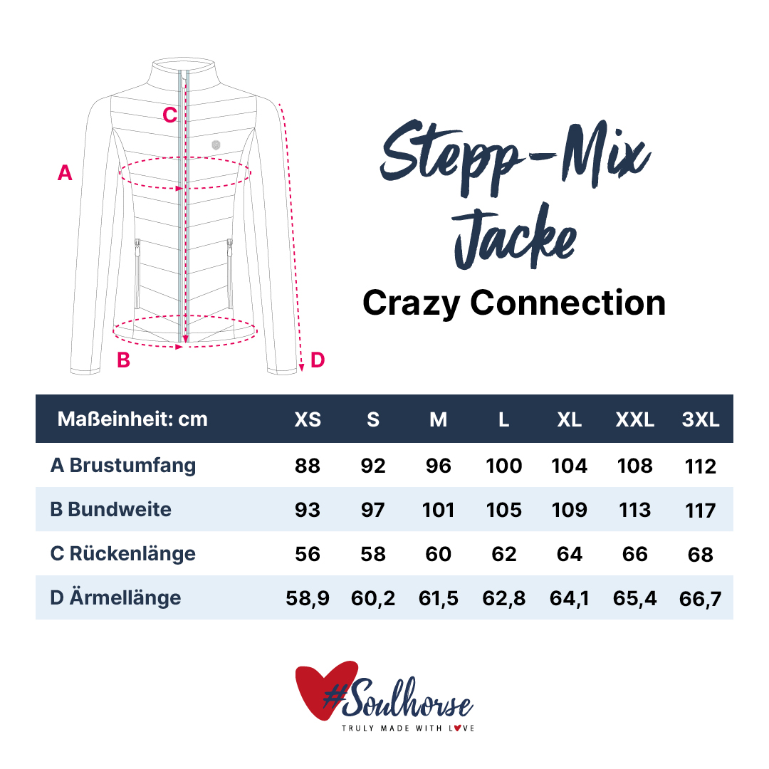 Groessentabelle_Steppmix_Jacke_Crazy_Connection